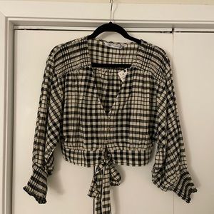 Zara long sleeve top